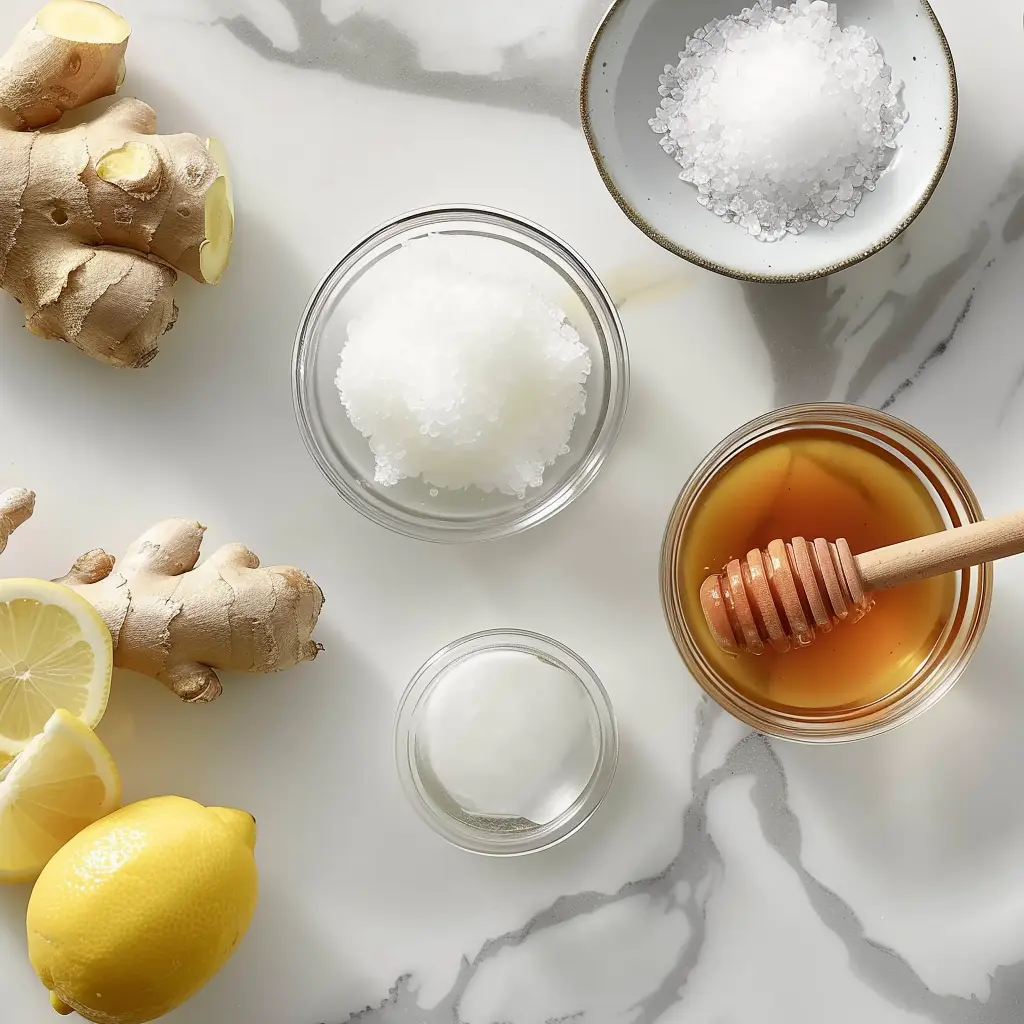 Ingredients for Natural Mounjaro drink