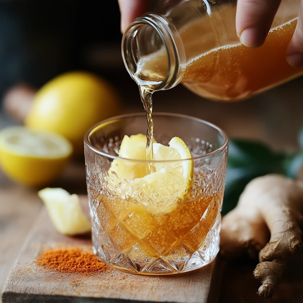 Making the natural Mounjaro recipe with 4 ingredients