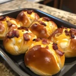BBQ Bacon Cheese Stuffed Pretzel Bombs 30 Minutes Ultimate Delicious