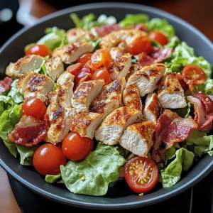BLT Chicken Salad 4 Servings Ultimate Delicious