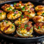 Blackstone Crispy Garlic Smashed Potatoes 4 Servings Easy Delicious