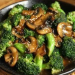 Broccoli and Mushroom Stir-Fry 5 Steps Easy Delicious