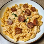 Cajun Smoked Sausage Alfredo Pasta 4 Servings Awesome Delicious