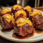 Cheddar-Stuffed BBQ Bacon Bombs 30 Minutes Ultimate Delicious