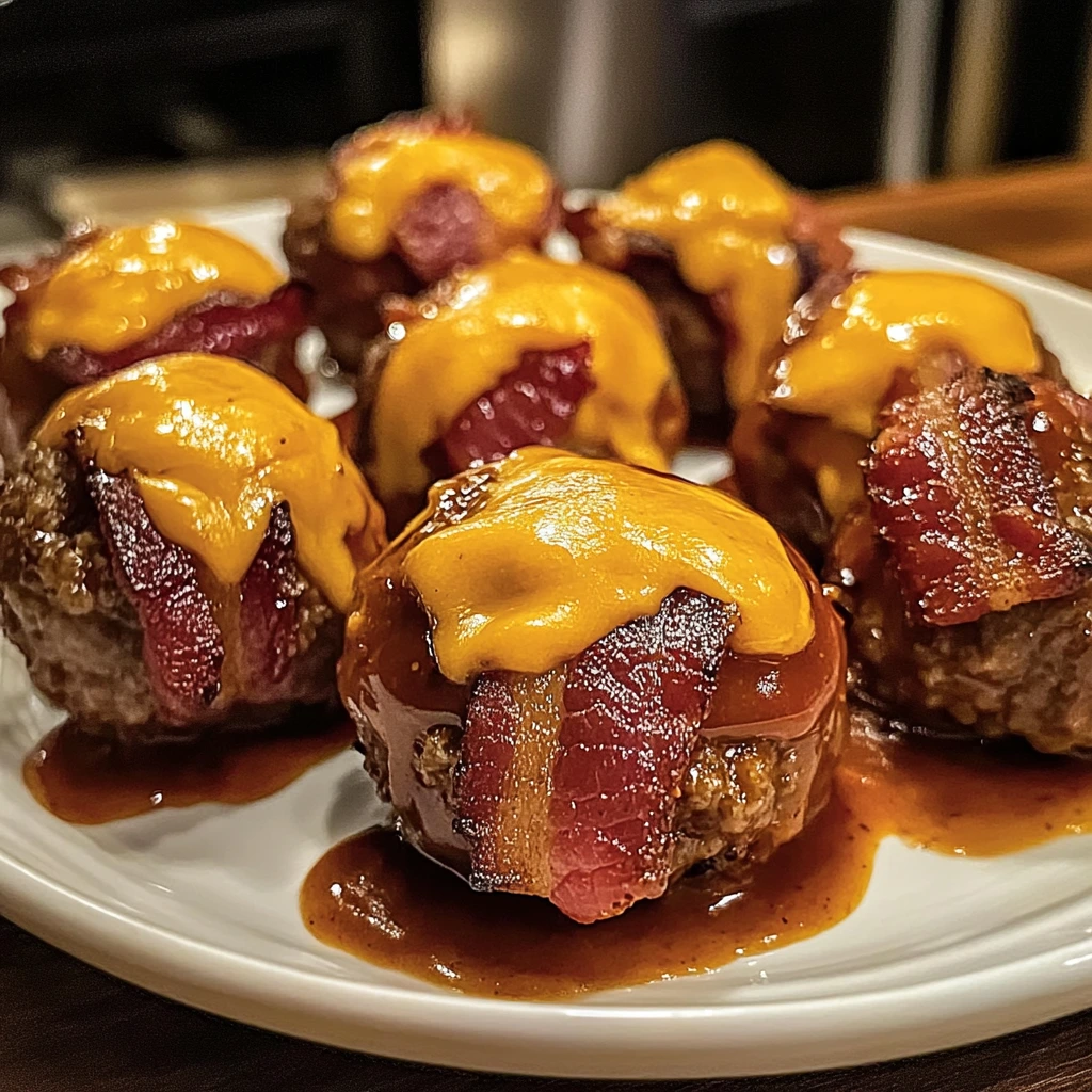 Cheddar-Stuffed BBQ Bacon Bombs 30 Minutes Ultimate Delicious
