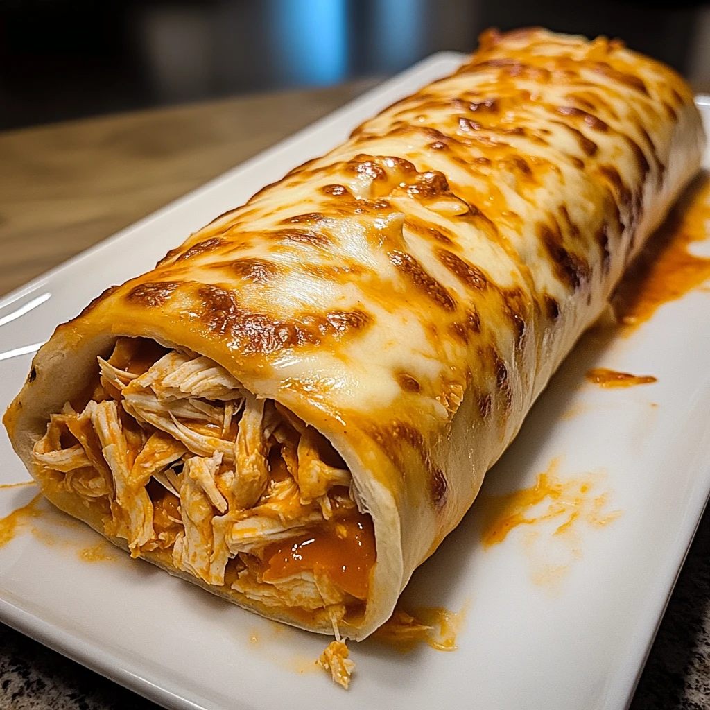 Cheesy Bacon Buffalo Chicken Loaded Stromboli 30 Minutes Ultimate Delicious