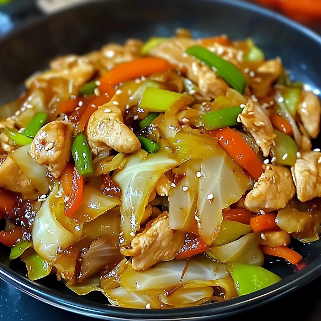 Chicken Cabbage Stir-Fry 30 Minutes Quick Delicious
