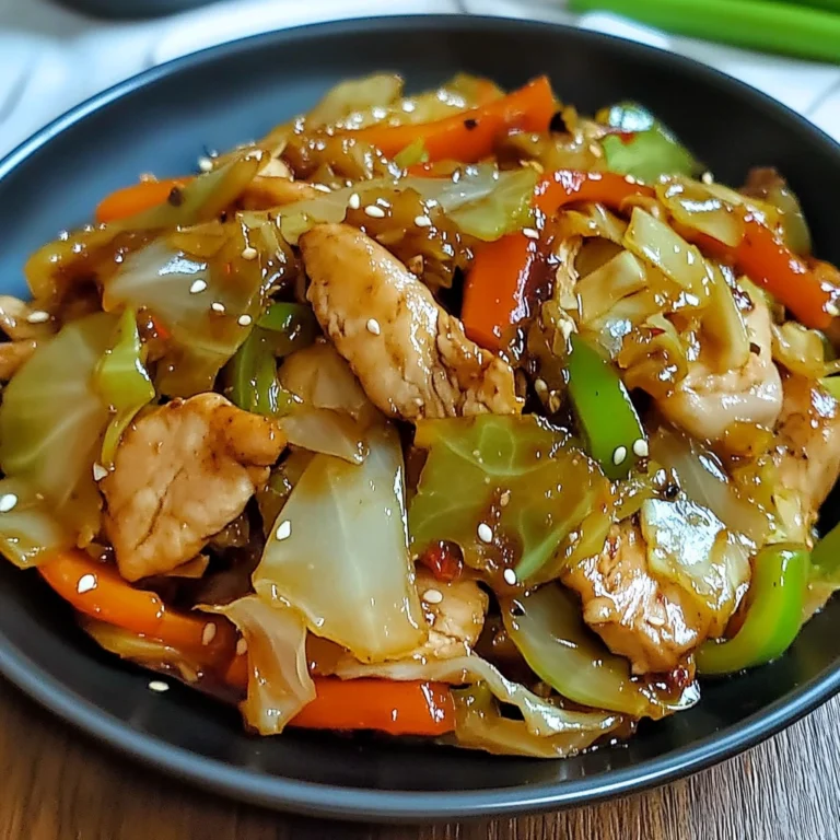 Chicken Cabbage Stir-Fry 30 Minutes Quick Delicious
