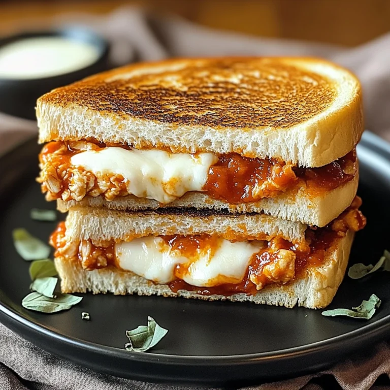 Chicken Parmesan Cheese Melt 5 Steps Ultimate Delicious