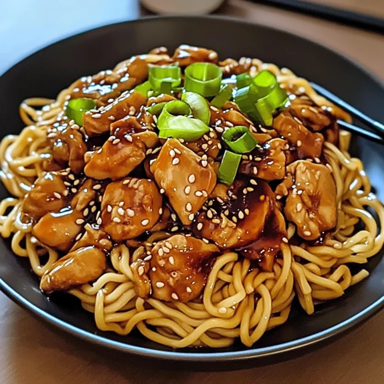 Chicken Teriyaki Noodles 30 Minutes Easy Delicious
