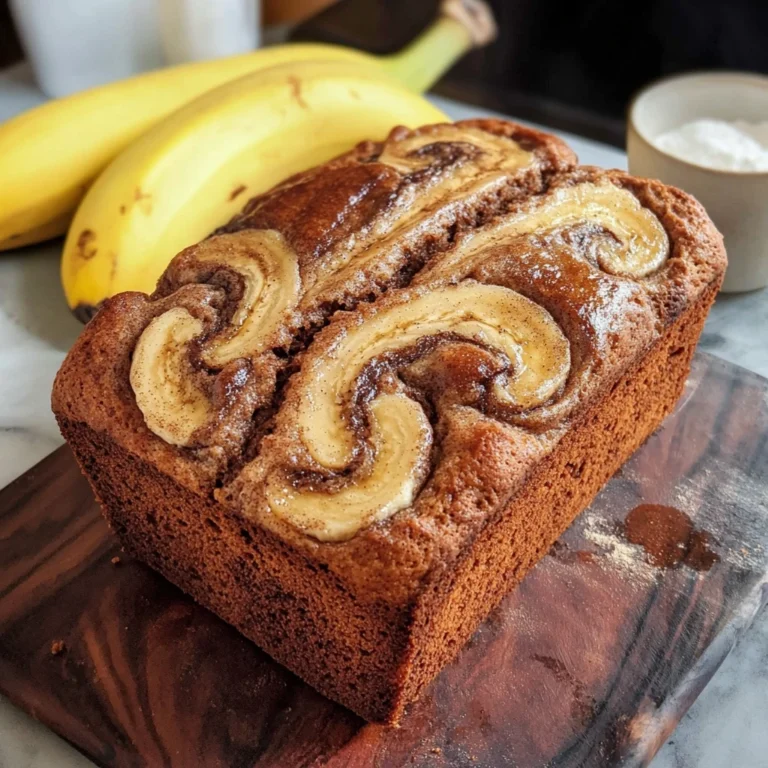 Cinnamon Swirl Banana Bread 7 Ingredients Ultimate Delicious