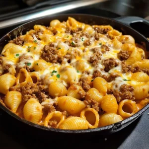 Creamy Beef and Shells 30 Minutes Ultimate Delicious