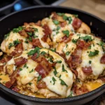 Crispy Bacon Chicken Parmesan Explosion Skillet 30 Minutes Ultimate Delicious