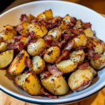 Crispy Bacon Honey Roasted Potatoes 35 Minutes Perfect Delicious