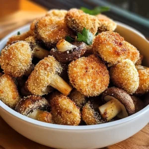 Crispy Fried Mushrooms 5 Steps Ultimate Delicious
