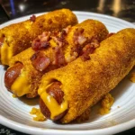 Crispy Deep-Fried Bacon Cheeseburger Corn Dogs Ready in Just 20 Minutes