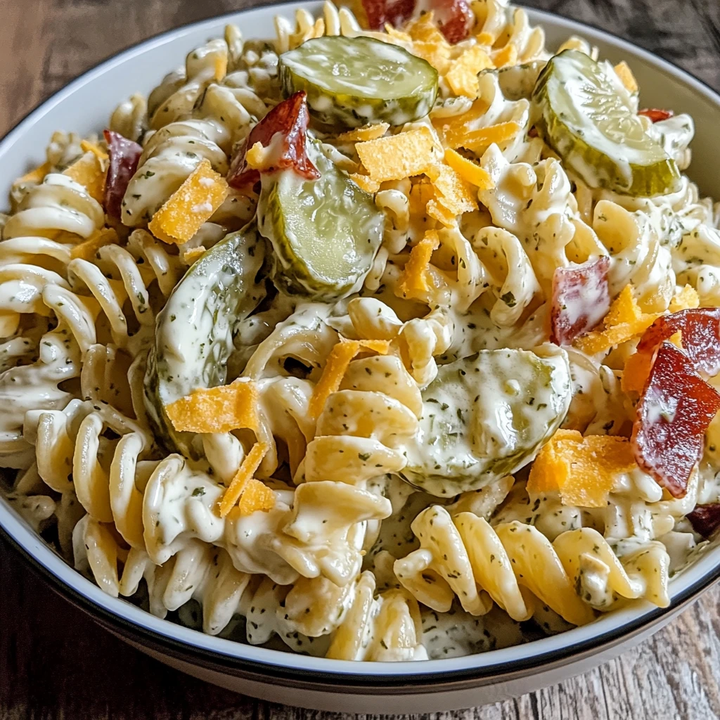 Dill Pickle Pasta Salad 5 Steps Ultimate Delicious