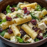 Feta & Cranberry Rigatoni Salad 4 Servings Perfect Delicious