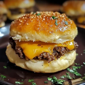 Garlic Parmesan Cheeseburger Bomb 12 Minutes Ultimate Delicious