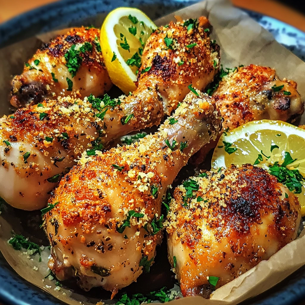 Garlic Parmesan Chicken Drumsticks 35 Minutes Ultimate Delicious