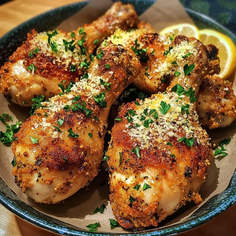 Garlic Parmesan Chicken Drumsticks 35 Minutes Ultimate Delicious