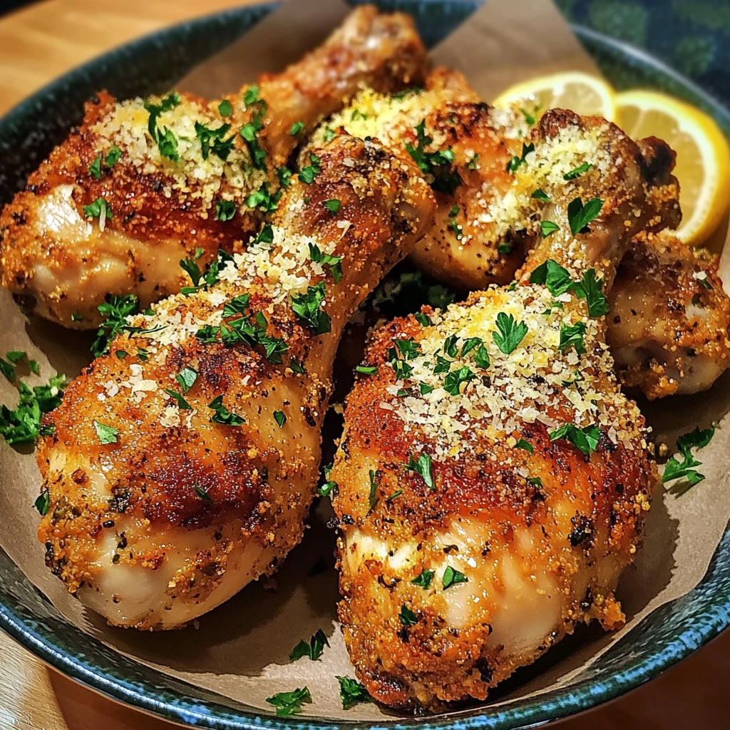 Garlic Parmesan Chicken Drumsticks 35 Minutes Ultimate Delicious