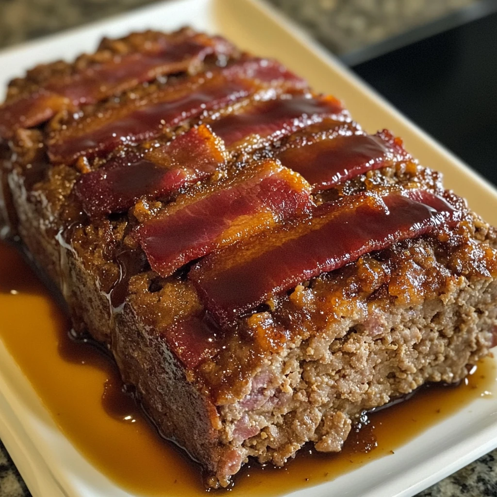 Grandma’s Crispy Maple Bacon Meatloaf 5 Steps Ultimate Delicious