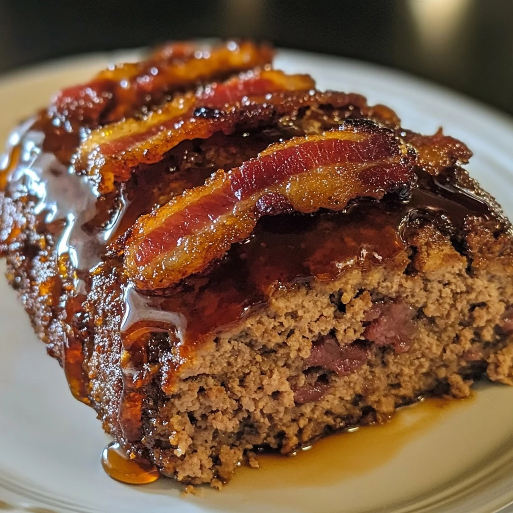Grandma’s Crispy Maple Bacon Meatloaf 5 Steps Ultimate Delicious