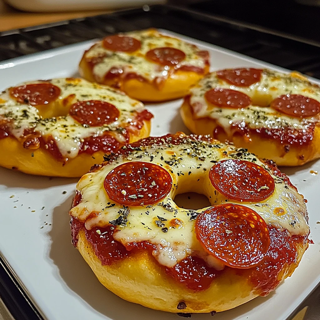 Homemade Air Fryer Pizza Bagels 4 Steps Easy Delicious