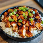 Honey BBQ Chicken Rice 30 Minutes Easy Delicious