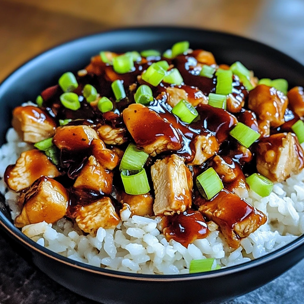 Honey BBQ Chicken Rice 30 Minutes Easy Delicious