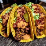 Loaded Bacon Cheeseburger Tacos 5 Steps Ultimate Delicious