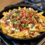 Loaded Bacon Ranch Chicken Nachos Skillet 30 Minutes Easy Delicious