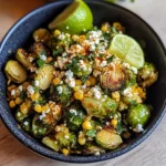 Mexican Street Corn Brussels Sprouts 30 Minutes Perfect Delicious