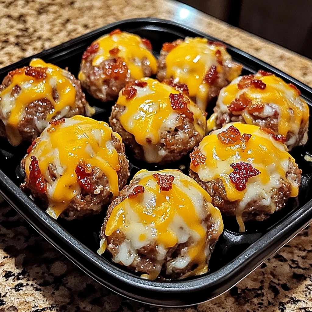 Monster Bacon Cheese Loaded Sausage Ball Bombs 30 Minutes Ultimate Delicious