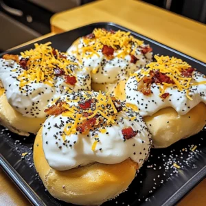 Monster Bacon Ranch Loaded Everything Bagel Bombs 30 Minutes Awesome Delicious