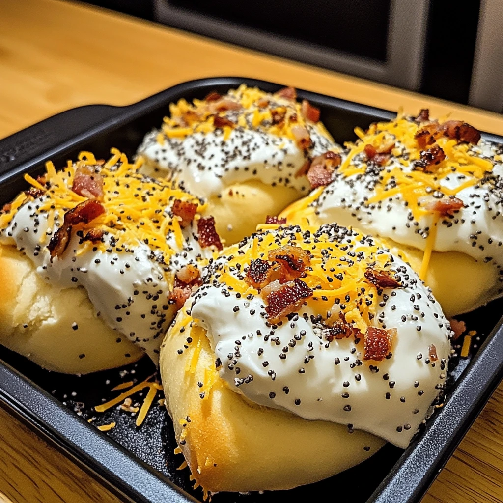 Monster Bacon Ranch Loaded Everything Bagel Bombs 30 Minutes Awesome Delicious