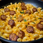 One-Skillet Smoky Cajun Sausage & Cheese Mac: 30 Minutes Ultimate Delicious