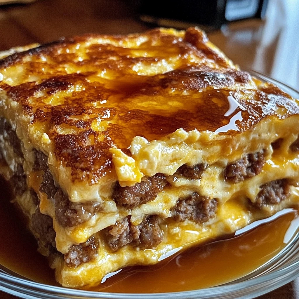 Pancake Sausage Casserole 4 Servings Ultimate Delicious