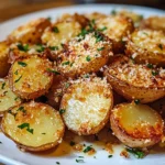 Parmesan Crusted Potatoes 30 Minutes Easy Delicious