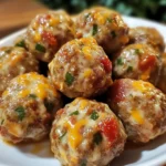 Spicy Rotel Cream Cheese Sausage Balls 20 Minutes Ultimate Delicious