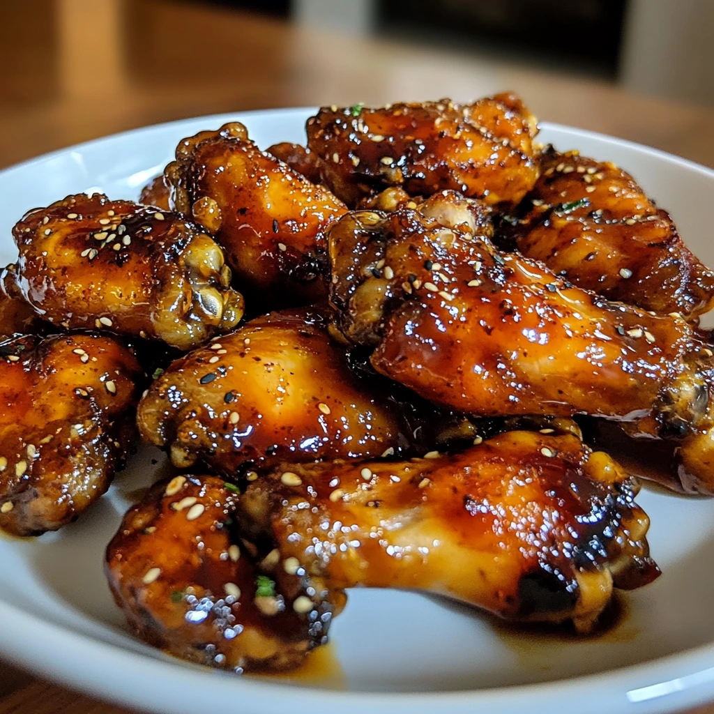 Sticky Pineapple-Teriyaki Chicken Wings 4 Servings Amazing