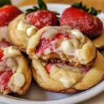 Strawberry Cheesecake Cookies 12 Minutes Easy Delicious