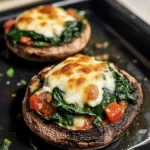 Stuffed Portobello Mushrooms 4 Ingredients Perfectly Delicious