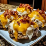 Triple Cheese Bacon Ranch Loaded Turkey Bombs 30 Minutes Ultimate Delicious