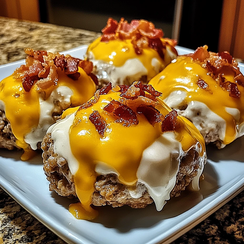 Triple Cheese Bacon Ranch Loaded Turkey Bombs 30 Minutes Ultimate Delicious
