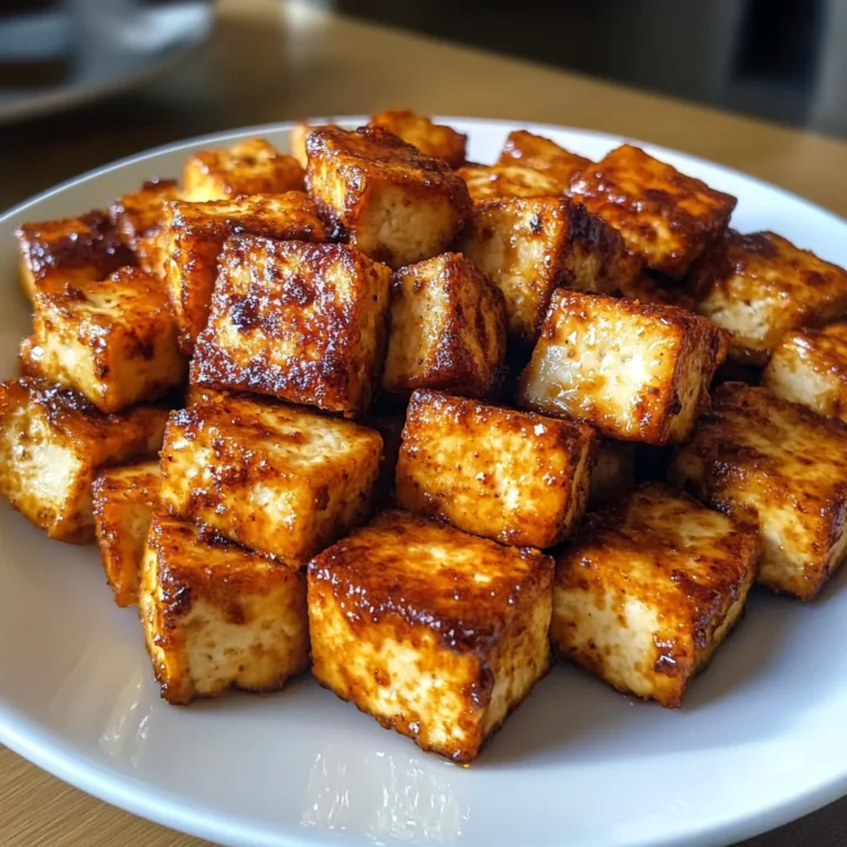Air Fryer Crispy Tofu 15 Minutes Easy Delicious