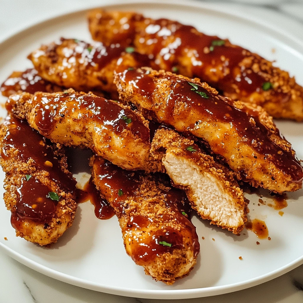 Air Fryer Honey BBQ Chicken Tenders 30 Minutes Amazing