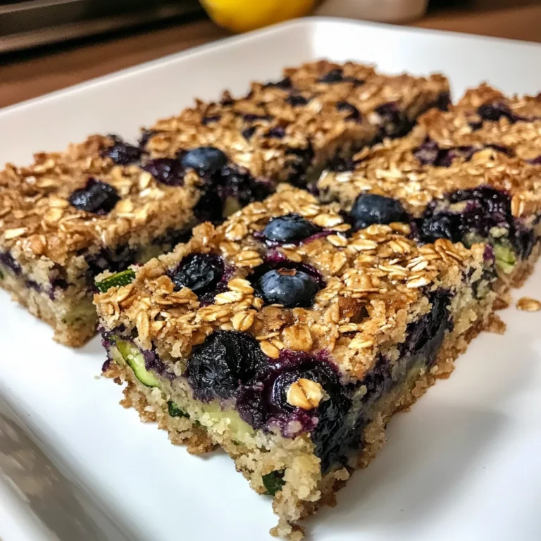 Blueberry Zucchini Bars 5 Steps to Ultimate Deliciousness