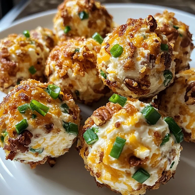 Cheese Ball Bites 4 Servings Easy Delicious